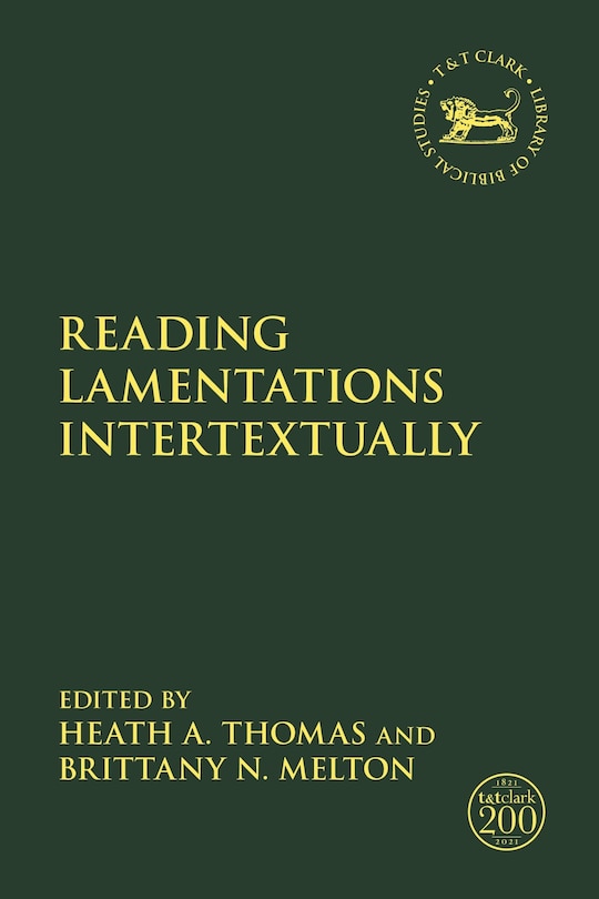 Front cover_Reading Lamentations Intertextually