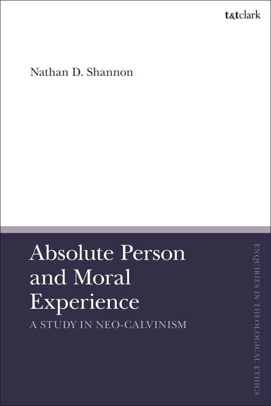 Front cover_Absolute Person and Moral Experience