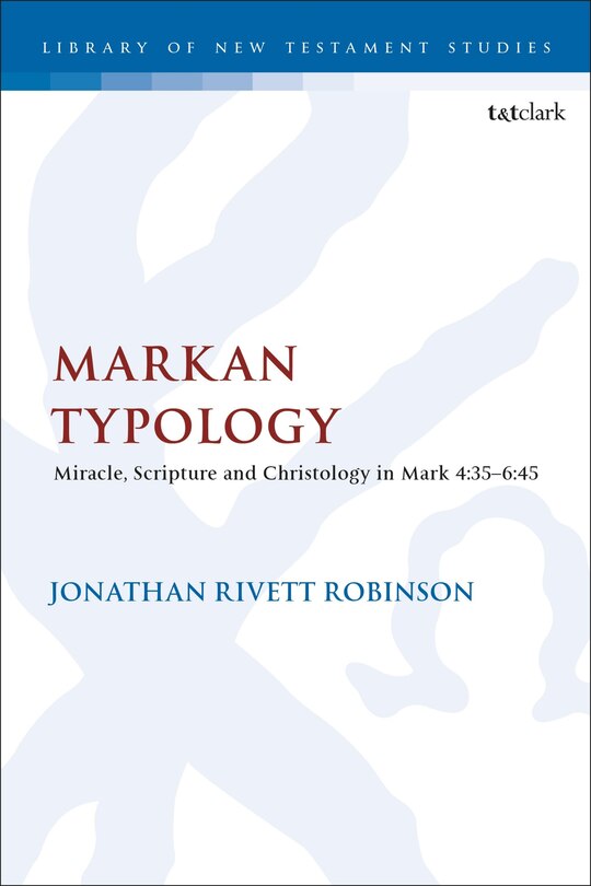 Front cover_Markan Typology
