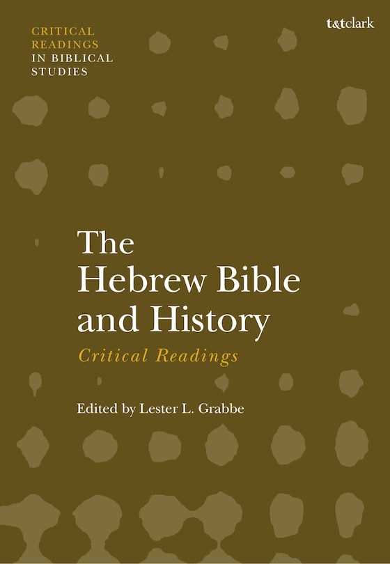Couverture_The Hebrew Bible and History