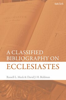 Front cover_A Classified Bibliography on Ecclesiastes