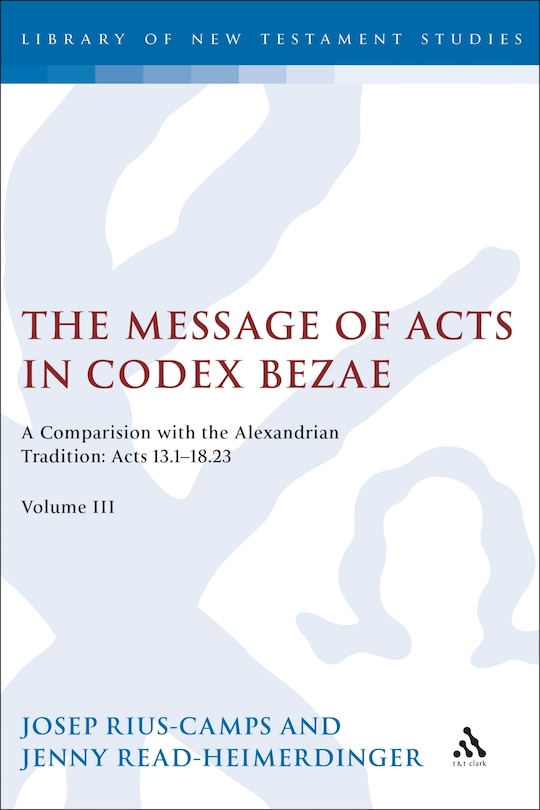 Couverture_Message of Acts in Codex Bezae