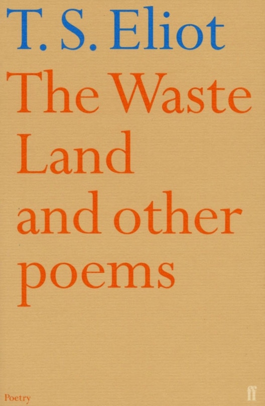 Front cover_The Waste Land And Other Poems