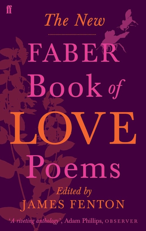 Front cover_The New Faber Book Of Love Poems