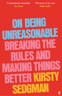 Front cover_On Being Unreasonable