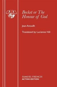 Front cover_Becket or The Honour of God