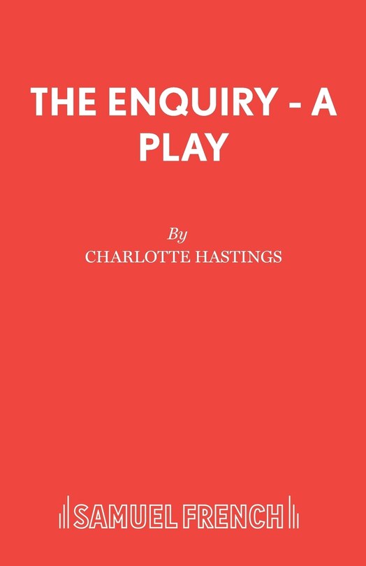 Front cover_The Enquiry - A Play