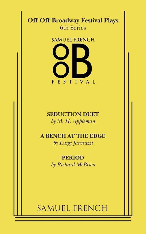 Front cover_Off Off Broadway Festival Plays - 6th Series