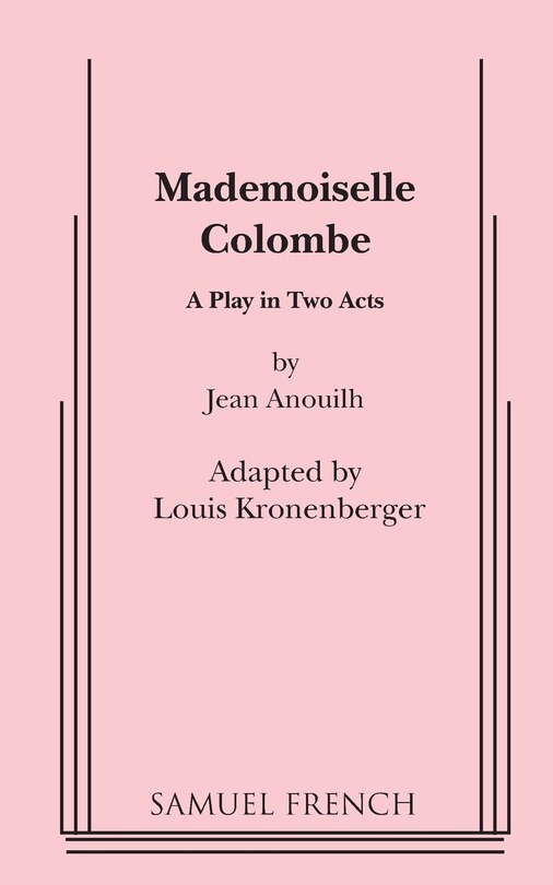 Front cover_Mademoiselle Colombe