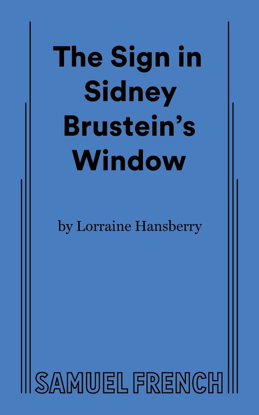 Front cover_The Sign in Sidney Brustein's Window