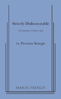 Front cover_Strictly Dishonorable