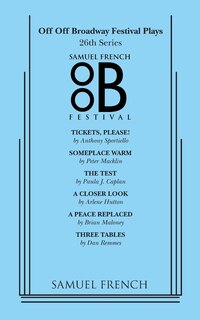 Front cover_Off Off Broadway Festival Plays - 26th Series