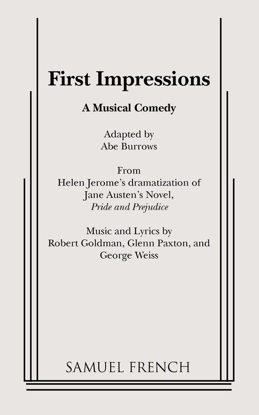 Front cover_First Impressions