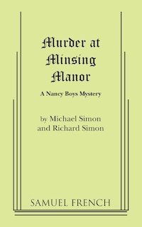 Couverture_Murder at Minsing Manor: A Nancy Boys Mystery