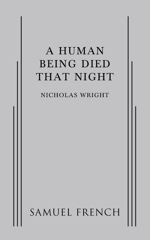 Front cover_A Human Being Died That Night