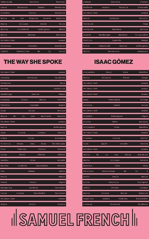 Front cover_The way she spoke