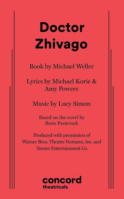 Front cover_Doctor Zhivago