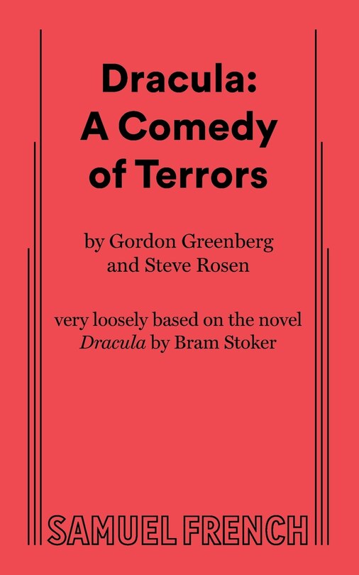 Front cover_Dracula: A Comedy of Terrors