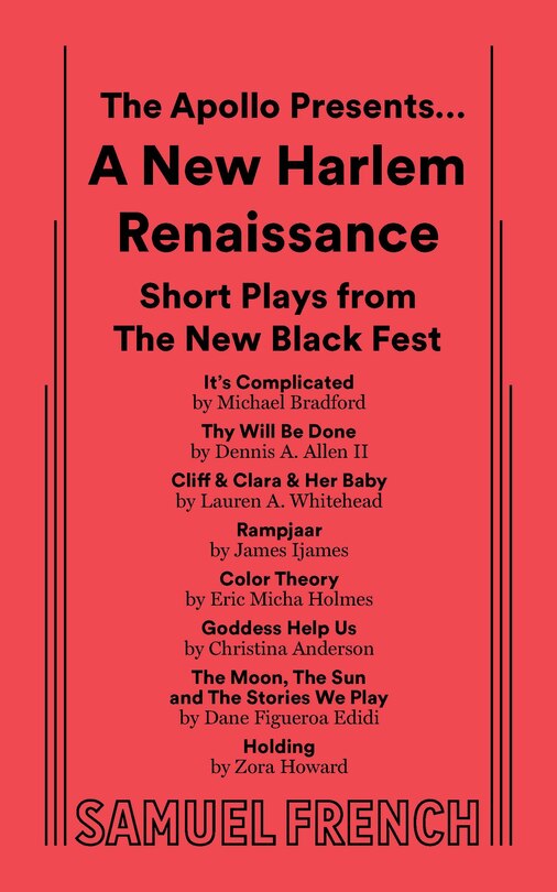 Couverture_The Apollo Presents. . . A New Harlem Renaissance: Short Plays from The New Black Fest