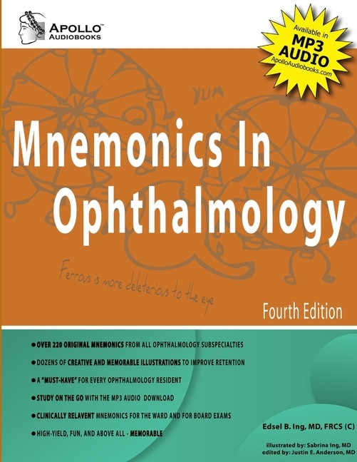 Couverture_Mnemonics In Ophthalmology, 4th Edition