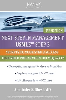 Couverture_Next Step In Management USMLE Step 3
