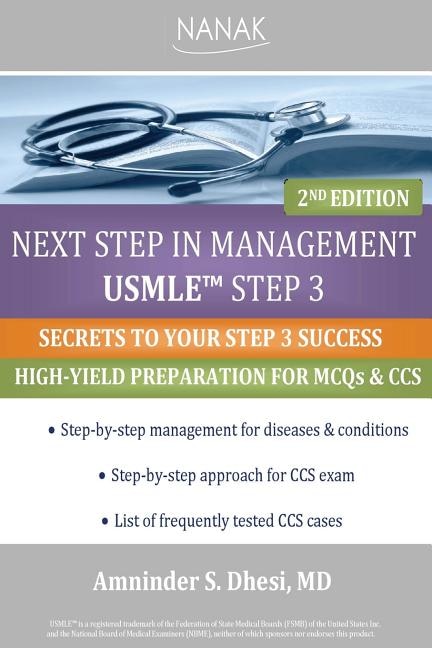 Couverture_Next Step In Management USMLE Step 3