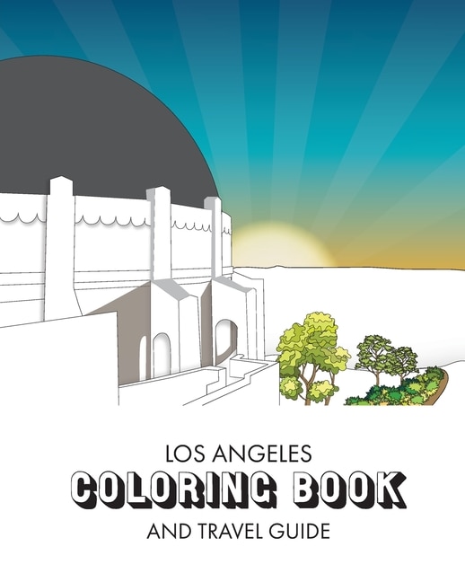 Front cover_Los Angeles Coloring Book