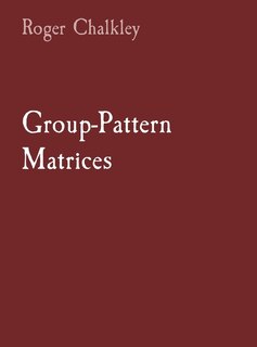 Front cover_Group-Pattern Matrices