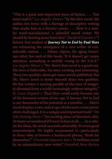 Couverture_Journey Not to End
