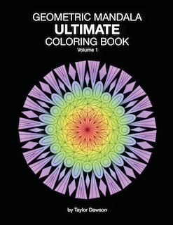 Front cover_Ultimate Geometric Mandala Coloring Book