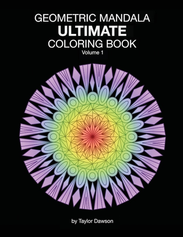 Front cover_Ultimate Geometric Mandala Coloring Book