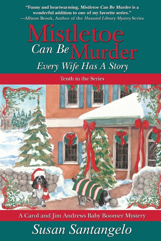Front cover_Mistletoe Can Be Murder