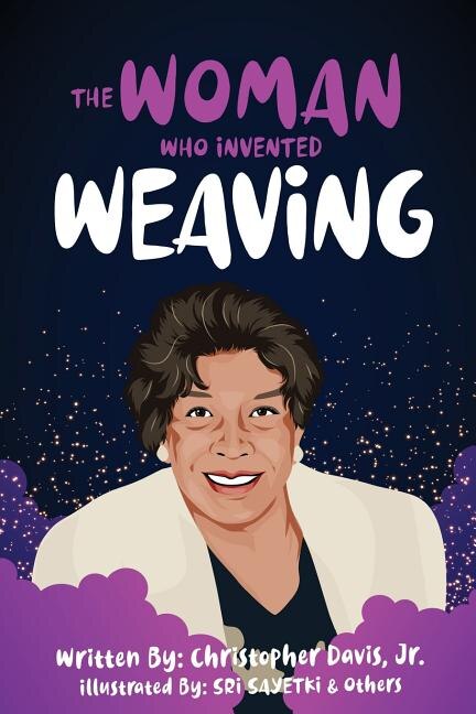 Front cover_The Woman Who Invented Weaving