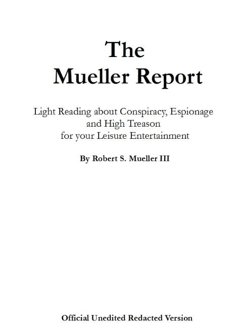 Couverture_The Mueller Report