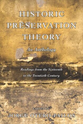 Couverture_Historic Preservation Theory