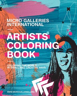 Front cover_Micro Galleries International Artists Coloring Book