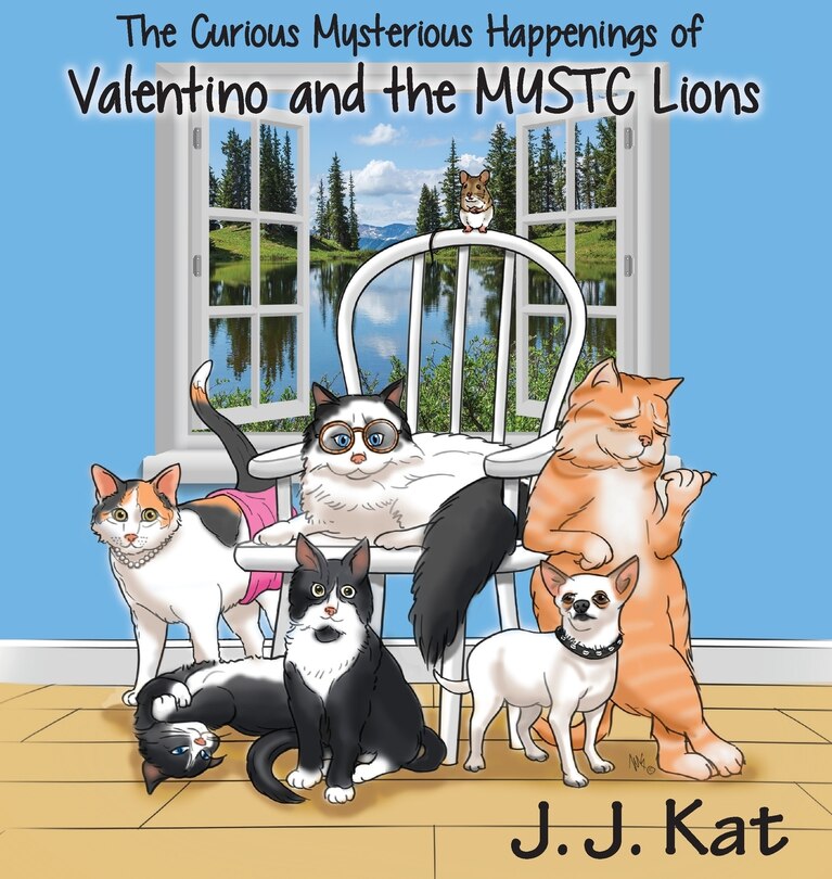 Front cover_The Curious Mysterious Happenings of Valentino and the MYSTC Lions