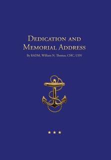 Front cover_Dedication and Memorial Address