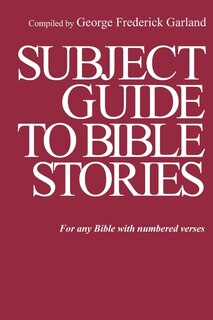 Front cover_Subject Guide to Bible Stories
