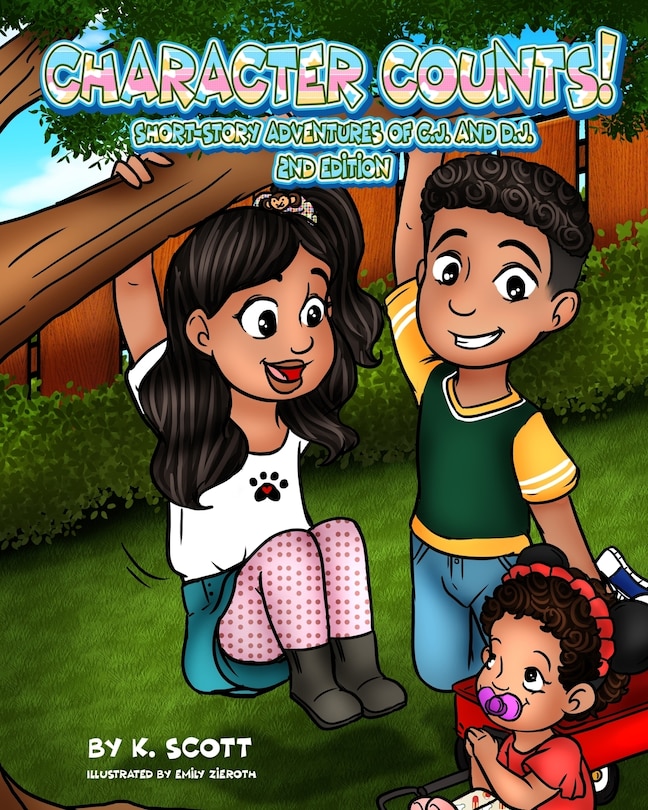 Front cover_Character Counts Short-story Adventures Of Cj & Dj