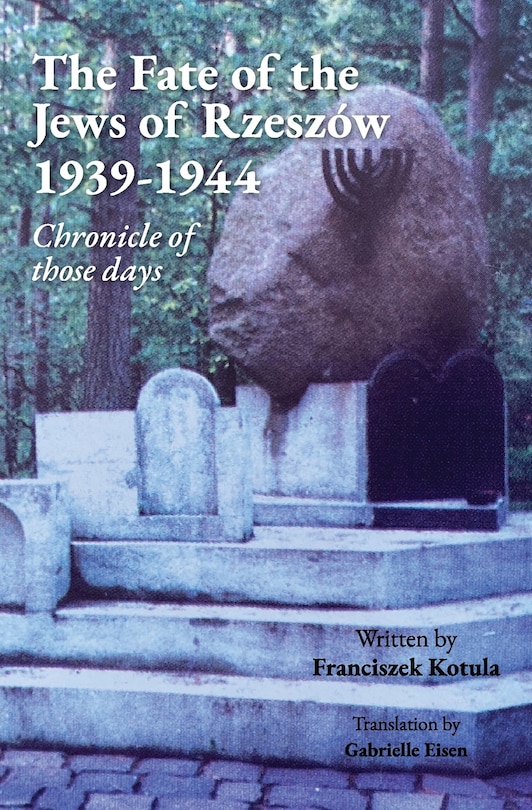 Couverture_The Fate of the Jews of Rzeszów 1939-1944 Chronicle of those days