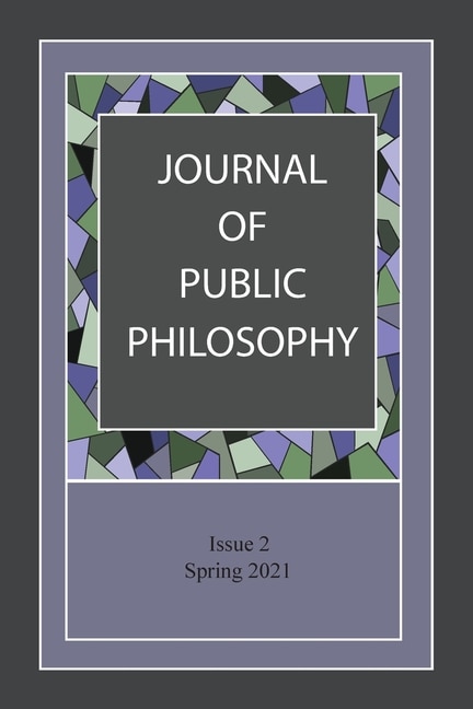 Couverture_Journal of Public Philosophy