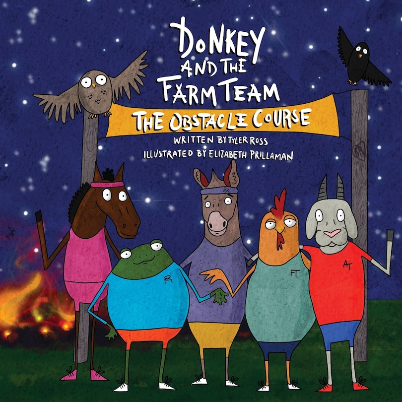 Couverture_Donkey and the Farm Team The Obstacle Course