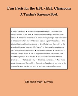 Front cover_Fun Facts for the EFL/ESL Classroom