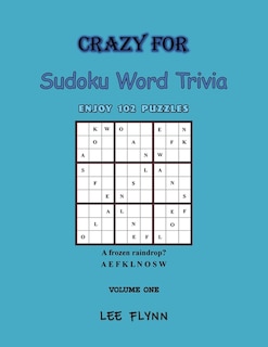 Front cover_Crazy For Sudoku Word Trivia
