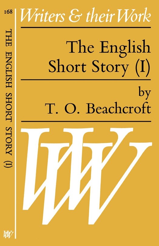 Front cover_The English Short Story: v. 1