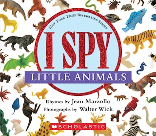 Front cover_I Spy Little Animals: A Book of Picture Riddles