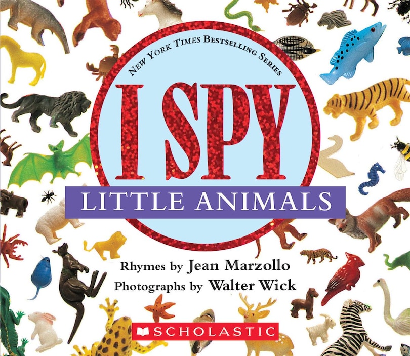 Front cover_I Spy Little Animals: A Book of Picture Riddles