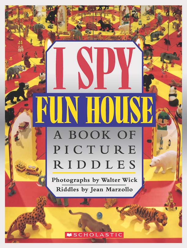Front cover_I Spy Fun House: A Book of Picture Riddles