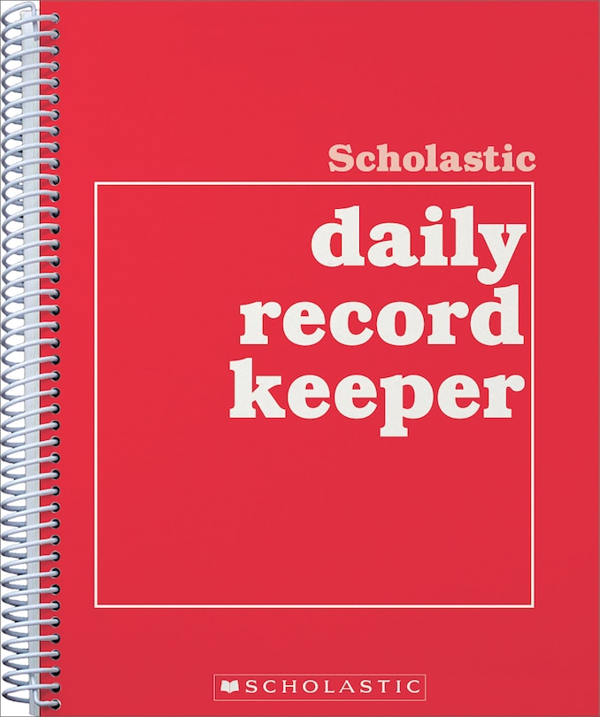 Front cover_Scholastic Daily Record Keeper